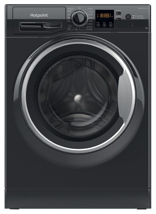 Hotpoint NSWM965CUKN 9KG 1600 Spin Washing Machine - Black