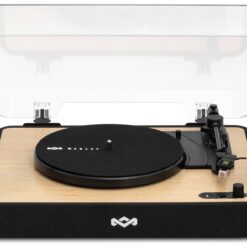 House of Marley EM-JT004-SB Belt-Drive Revolution Turntable