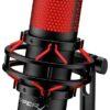 HyperX QuadCast USB Microphone - PC, PS4, PS5, Mac - Black