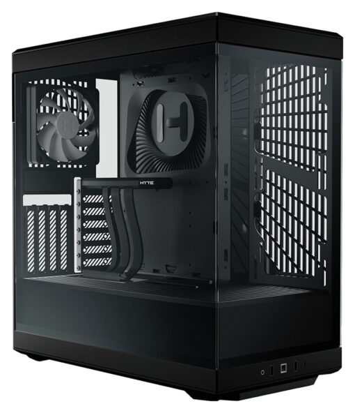 Hyte Y40 Mid Tower ATX PC Case - Black