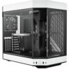 Hyte Y60 Premium Mid Tower ATX PC Case - White & Black