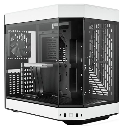 Hyte Y60 Premium Mid Tower ATX PC Case - White & Black