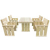 Ingo 4 Seater Dining Set