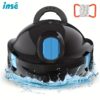 Inse Cordless Robotic Pool Cleaner, Automatic Pool Vacuum, 90 Mins Runtime, Powerful, Self-parking, Lightweight, Ideal For Flat Above/in-ground Pool