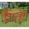 Izaguirre 6 Seater Dining Set