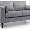 Julian Bowen Hayward Fabric 2 Seater Sofa - Grey