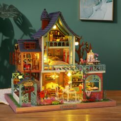 Jungle Mystery Diy Art Shack Kit - Focus-enhancing Wooden Model Building Set For Hobbyists And Crafters