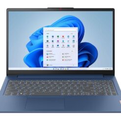 LENOVO IdeaPad Slim 3 15.6" Laptop - Intel®N100, 128 GB UFS, Blue, Blue