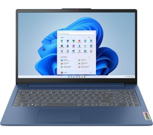 LENOVO IdeaPad Slim 3 15.6" Laptop - Intel®N100, 128 GB UFS, Blue, Blue