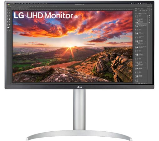 LG 27UP85NP-W.AEK 4K Ultra HD 27" IPS LCD Monitor - Black, White