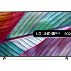 LG 86UR75006LB Smart 4K Ultra HD HDR LED TV, Silver/Grey