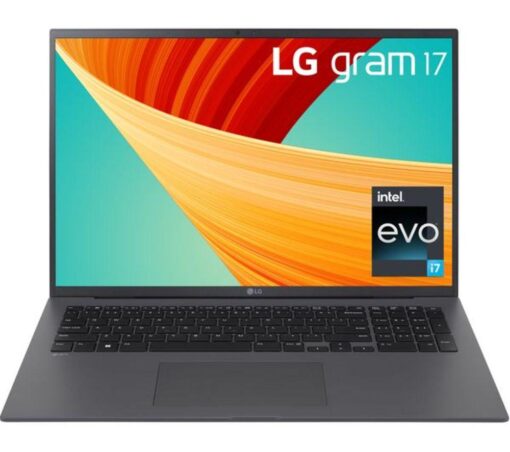 LG gram 17 17Z90R-K.AA79A1 17" Refurbished Laptop - Intel®Core™ i7, 1 TB SSD, Dark Grey (Very Good Condition), Silver/Grey