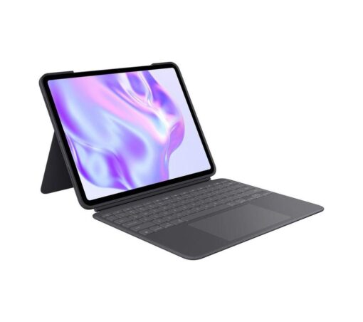 LOGITECH Combo Touch 13" iPad Pro Keyboard Folio - Graphite, Silver/Grey