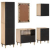 Latitude Run 5 Piece Bathroom Furniture Set