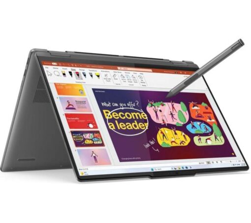 Lenovo Yoga 7 16" 2 in 1 Refurbished Laptop - Intel® Core™ Ultra 7, 512 GB SSD, Storm Grey (Excellent Condition), Silver/Grey