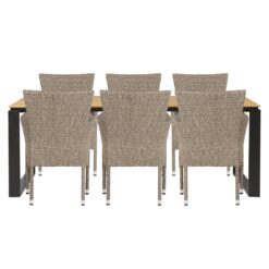 Lundergan 6 Seater Dining Set