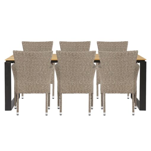 Lundergan 6 Seater Dining Set