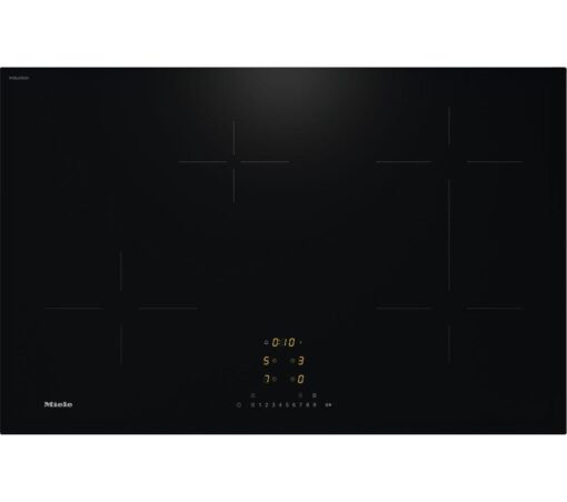 MIELE KM7373FL 80 cm Electric Induction Smart Hob - Black, Black