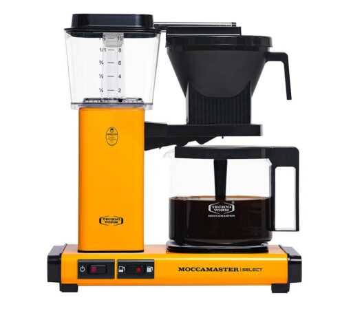 MOCCAMASTER KBG Select 53815 Filter Coffee Machine - Yellow, Yellow