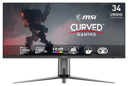 MSI 345CQR 34 Inch 180Hz UWQHD Gaming Monitor