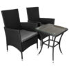 Magrans Square 3 - Piece 2 - Person Outdoor Bistro Set