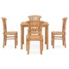 Mefford Square 4 - Person 85Cm Long Teak Dining Set