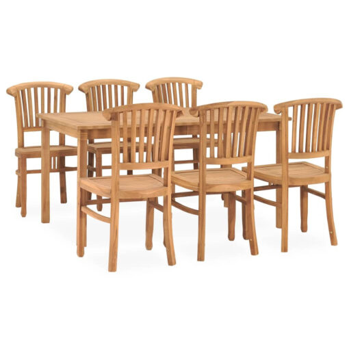 Mejias Rectangular 6 - Person 150Cm Long Teak Dining Set