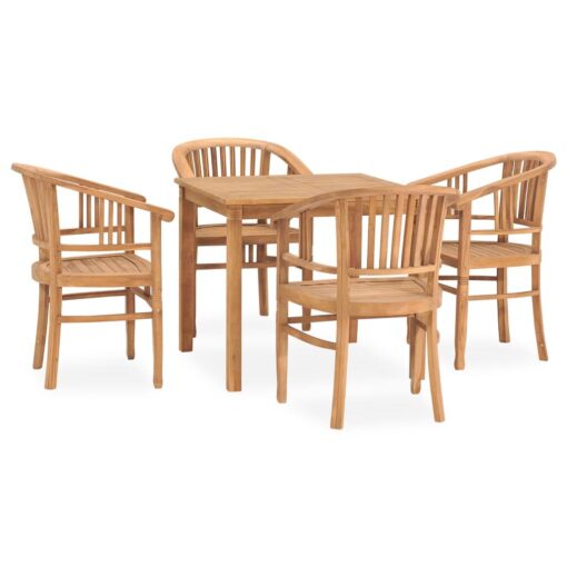 Melgar Square 4 - Person 85Cm Long Teak Dining Set