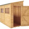 Mercia Premium Shiplap Pent Shed - 8 x 4ft