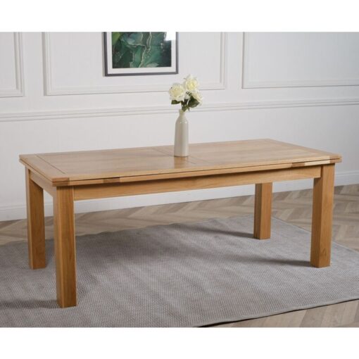 Modern Furniture Direct - Richmond 200 - 280cm Large Oak Extendable Dining Table