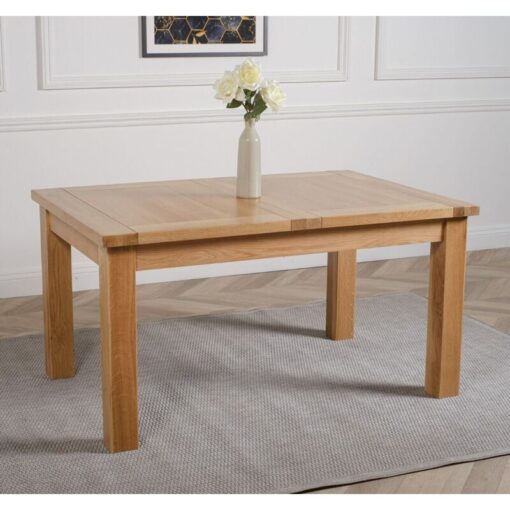 Modern Furniture Direct - Seattle 150 - 210cm Oak Extendable Dining Table