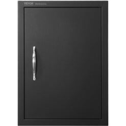 Mophorn - bbq Access Door, 415x570 mm Single Outdoor Kitchen Door, Cold Plate Flush Mount Door, Wall Vertical Door with Handle, for bbq Island,