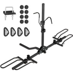 Mophorn - vevor 2-Bike Rack Hitch Mount Folding Carrier Car Truck suv 1.25'/2'Receiver