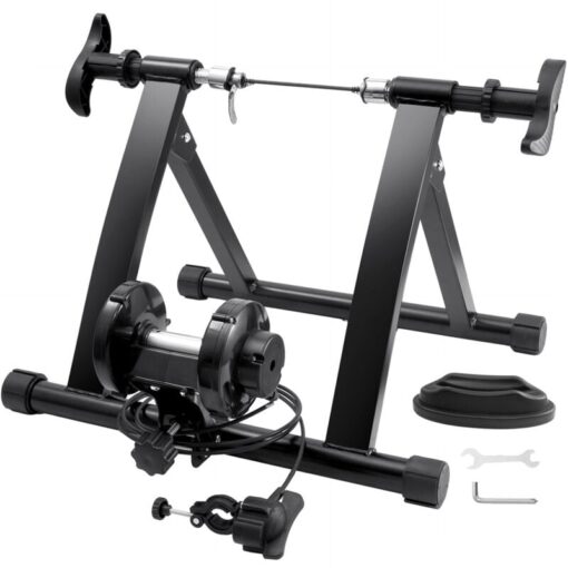 Mophorn - vevor Bike Trainer Stand, Magnetic Stationary Bike Stand for 26'-29' Wheels, 8 Resistance Settings, Low Noise Motor, Protable for Indoor