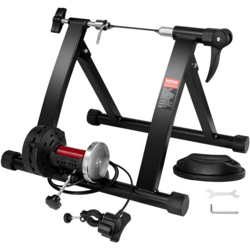 Mophorn - vevor Bike Trainer Stand,Magnetic Stationary Bike Stand for 26'-29' Wheels, 6 Resistance Settings, Noise Reduction Flywheel Motor, for