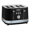 Morphy Richards 248020 Illumination 4 Slice Toaster - Black