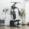 Multi Gym With Weights, Multifunction Home Gym Machine With 45kg Weight Stack For Full Body Workout And Strength Training