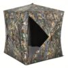 Multigot Portable Hunting Blind, 3 Person Pop-up Ground Tent W/ Ports, Ground Stakes & , Carrying Bag Included, Hunting Gear For Deer, Antelope, And