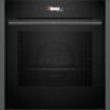 NEFF Slide&Hide N70 B54CR31G0B Electric Pyrolytic Smart Oven - Graphite, Silver/Grey