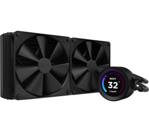 NZXT Kraken Elite 280 mm Liquid CPU Cooler - Black, Black