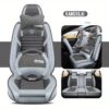 New All-enveloped Linen Car Seat Cover, 4 Seasons Universal Supplies Winter Seat Cushion, Special Breathable Seat Cover