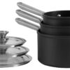 Ninja Zerostick Stackable 3 Piece Non Stick Pan Set