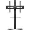 ONE FOR ALL Solid WM 4672 400 mm TV Stand with Bracket - Black, Black