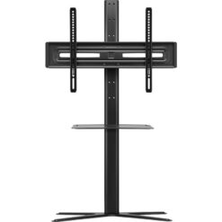 ONE FOR ALL Solid WM 4672 400 mm TV Stand with Bracket - Black, Black