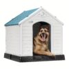 Ofika Large Dog House Outdoor Indoor, Insulated Plastic Dog House For Small Medium Large Dogs, Durable Waterproof Dog House With Air Vents And