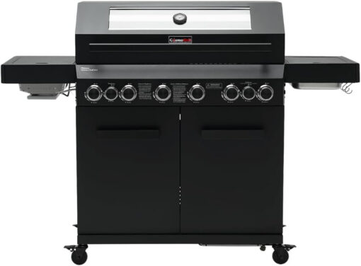 Oxce Ebern Designs 6 - Burner Freestanding 96222.39 BTU BTU Gas Grill with Side Burner and Cabinet