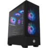 PCSPECIALIST Flux 330 Gaming PC - Intel®Core™ i7, RTX 4070, 1 TB SSD, No OS, Black