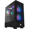 PCSPECIALIST Flux 400 Gaming PC - AMD Ryzen™ 7, RTX 4070, 1 TB SSD, No OS, Black