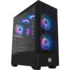 PCSPECIALIST Flux 520 Gaming PC - Intel®Core™ i7, RTX 4070 Ti SUPER, 1 TB SSD, Black