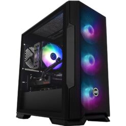 PCSPECIALIST Icon 300 Gaming PC - AMD Ryzen™ 7, RX 6600, 1 TB SSD, Black